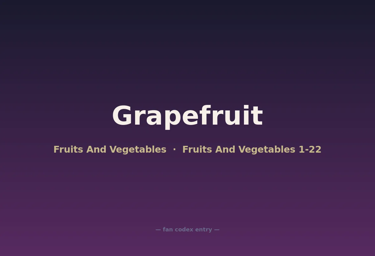 Grapefruit