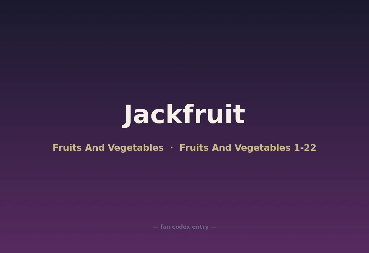 Jackfruit