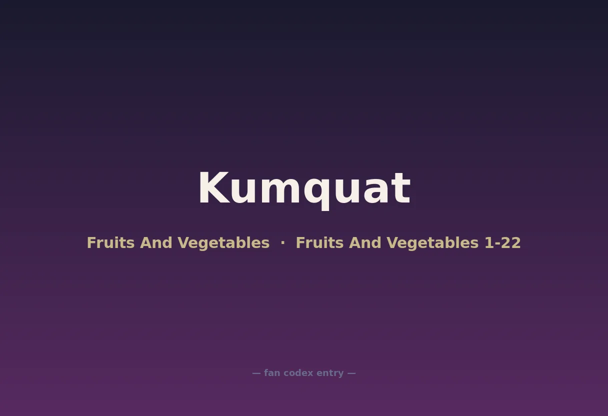 Kumquat