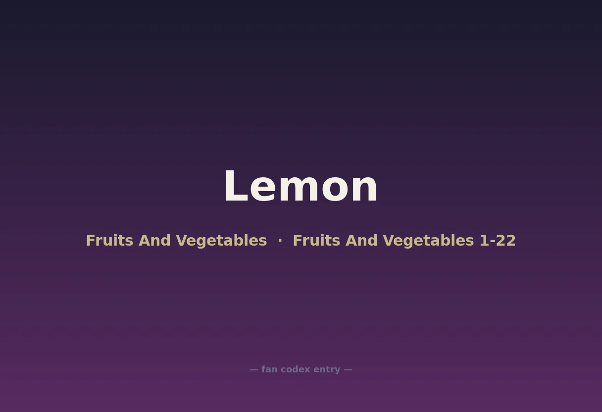 Lemon